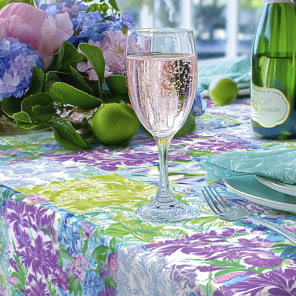 Patchouli Patch - Coastal Inspired Bold Florals